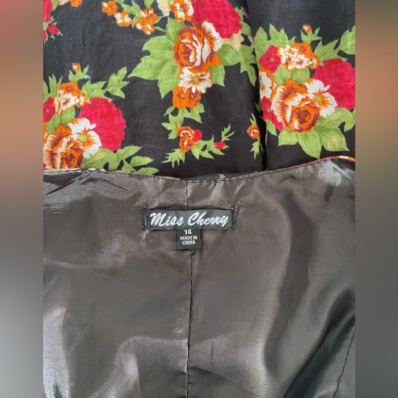 🍒 Miss Cherry Cotton dress - Picture 4 of 7